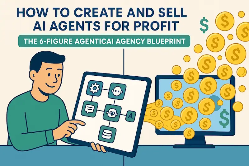 How to Create and Sell AI Agents for Profit: The 6-Figure AgenticAI Agency Blueprint