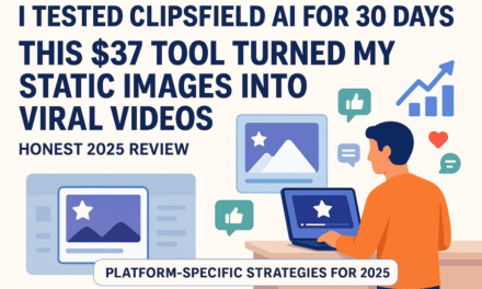 I Tested Clipsfield AI for 30 Days: This $37 Tool Turned My Static Images Into Viral Videos (Honest 2025 Review)